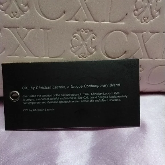 CXL By Christian Lacroix Beige Annabelle Tote And Matching Wallet - Picture 12 of 13